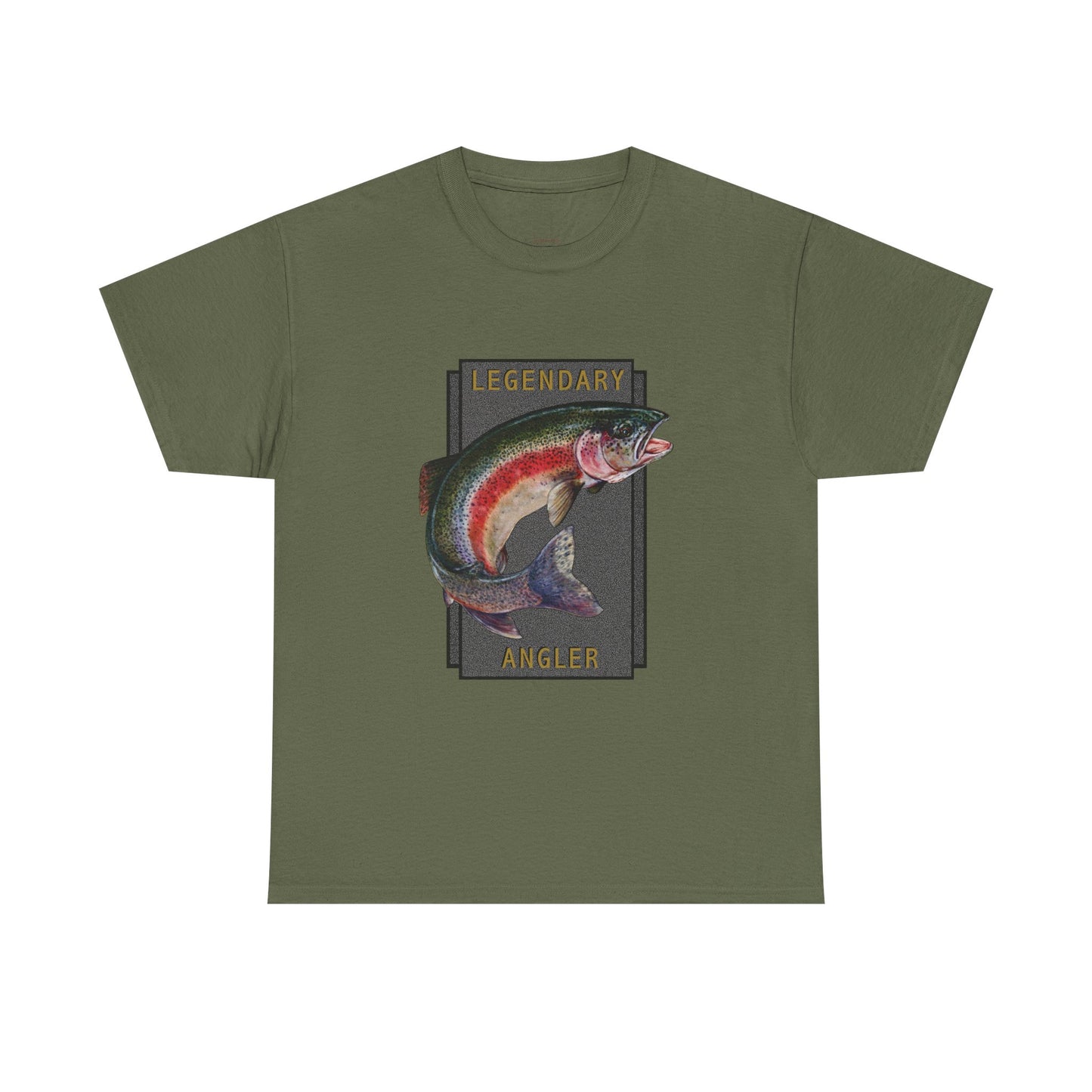 Rainbow Trout Legendary Angler - Fishing T-Shirt — Wyatt Harper